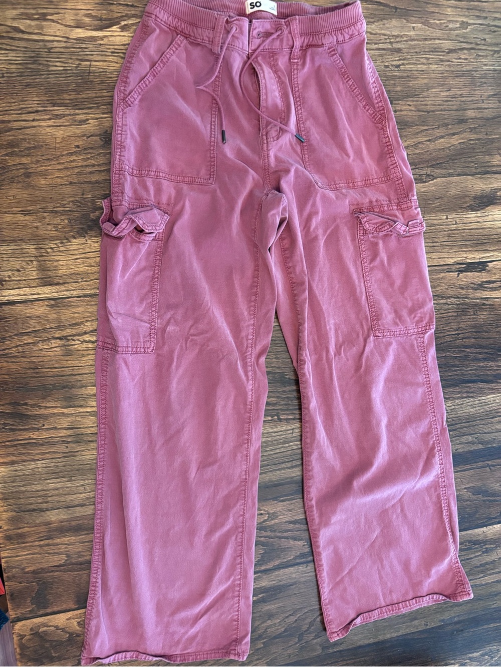 SO Women's Pull-On Joggers in Dusty Rose